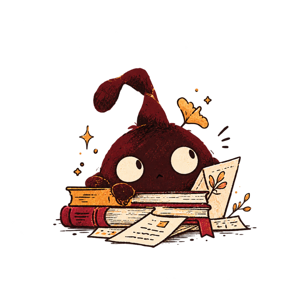 ARY8N bookworm mascot
